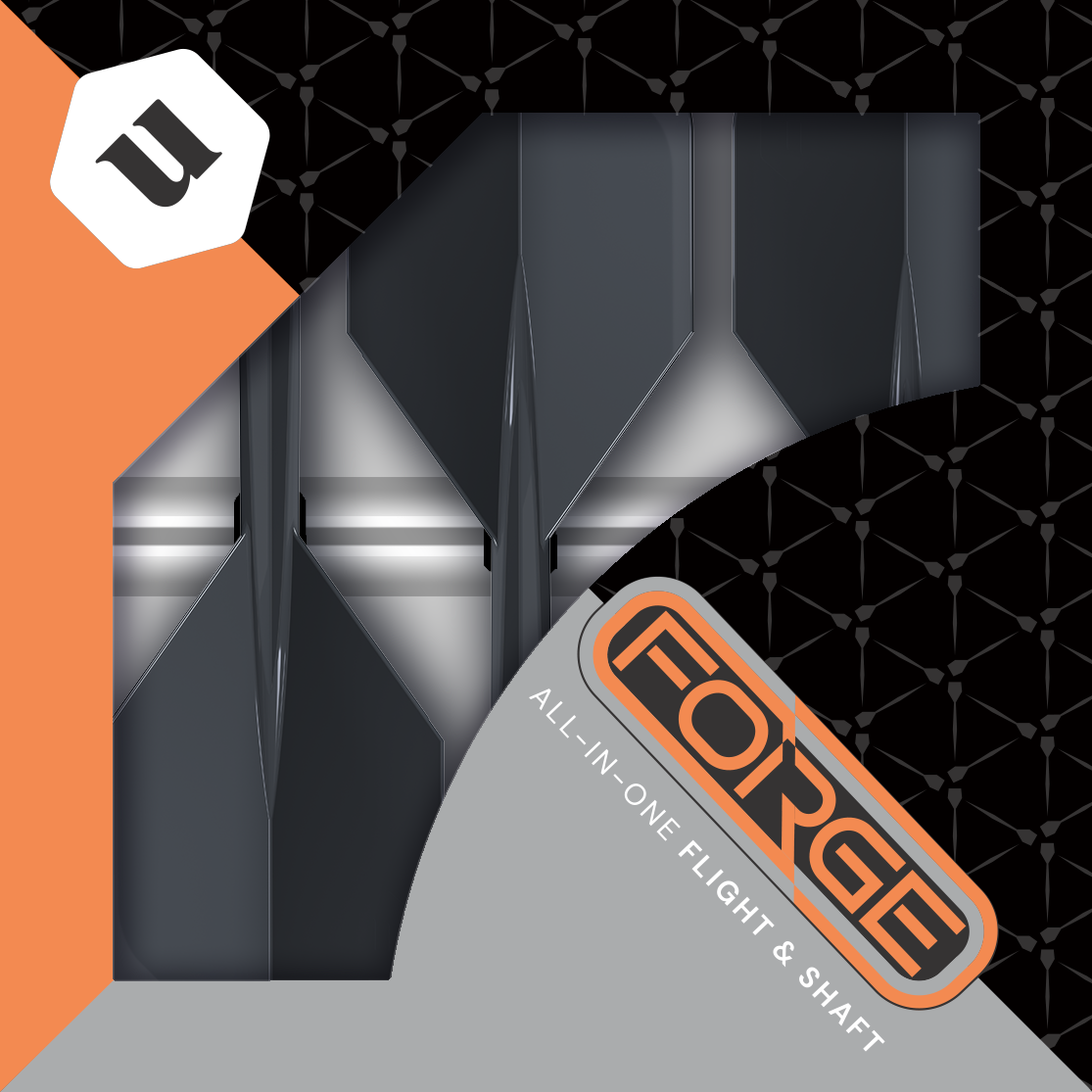 Unicorn Forge Integrated Flight and Shaft Medium Plus Black