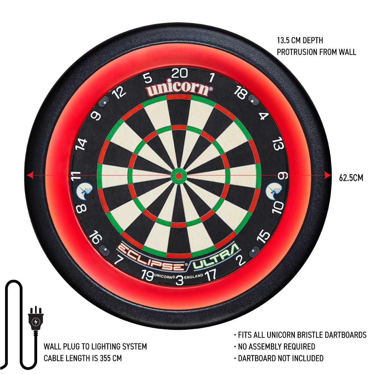 Unicorn Solar 2 Pro Dartskinnlys